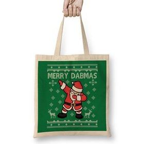 Humuts Merry Dabmas Santa Claus Christmas Dab Bez Kadın Günlük Çanta