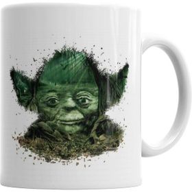 Humuts Mestre Yoda Beyaz Porselen Kupa Bardak