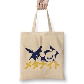 Humuts Meta Knight Silhouette Japanese Kirbys Adventure Bez Kadın Günlük Çanta