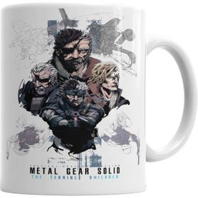 Humuts Metal Gear Solid 2 Sons of Liberty O Beyaz Porselen Kupa Bardak