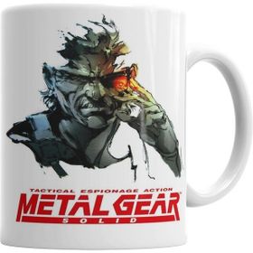 Humuts Metal Gear Solid Beyaz Porselen Kupa Bardak