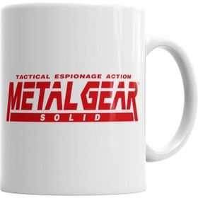 Humuts Metal Gear Solid Beyaz Porselen Kupa Bardak