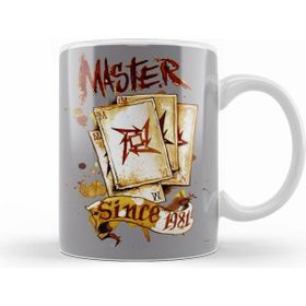 Humuts Metalhead Master Master Beyaz Porselen Kupa Bardak