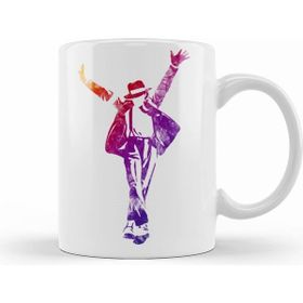 Humuts Michael Jackson Pop Color Beyaz Kupa