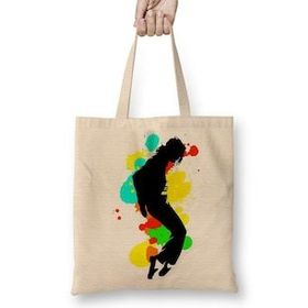 Humuts Michael Jackson Pop Color Bez Uzun Saplı Açık Bej Rengi Çanta
