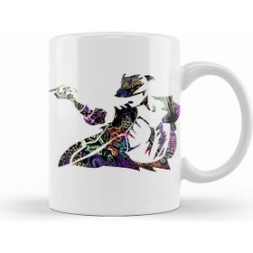 Humuts Michael Jackson Psychedelic Beyaz Kupa