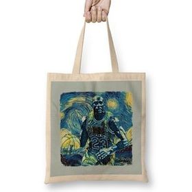 Humuts Michael Jordan Van Gogh Style Bez Kadın Günlük Çanta
