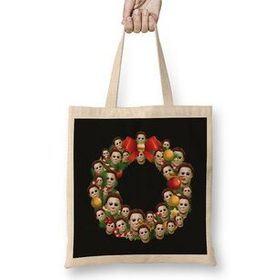 Humuts Michael Myers Halloween Multiface Christmas Wreath Bez Kadın Günlük Çanta