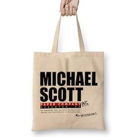 Humuts Michael Scott Paper Company Dunder Mifflin the Office Parody Bez Kadın Günlük Çanta