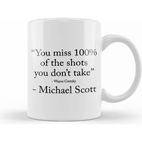 Humuts Michael Scott Quote Beyaz Kupa
