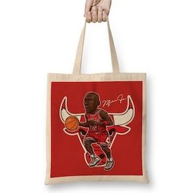 Humuts Micheal Jordan Bulls 23 with Signature Best Seller Bez Kadın Günlük Çanta