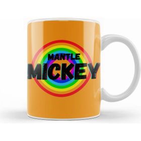 Humuts Michelangelo Quotes Gift Vintage Retro Rainbow Style Beyaz Kupa