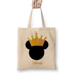 Humuts Mickey Mouse Miki Fare Disnep 01 Bez Uzun Saplı Açık Bej Rengi Çanta