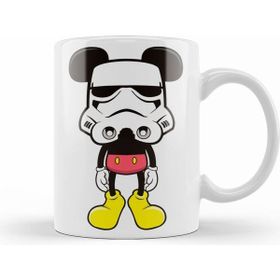 Humuts Mickey Mouse Vader Mouse Beyaz Kupa