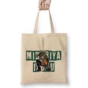 Humuts Midoriya Izuku Bez Uzun Saplı Açık Bej Rengi Çanta