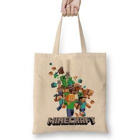 Humuts Minecraft 02 Bez Uzun Saplı Açık Bej Rengi Çanta