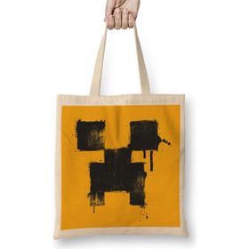 Humuts Minecraft Be Happy Creeper Bez Uzun Saplı Açık Bej Rengi Çanta