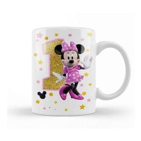 Humuts Mini Fare Minnie Mouse 1 Bir Yaş Hediyesi Kupa
