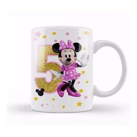 Humuts Mini Fare Minnie Mouse 5 Beş Yaş Hediyesi Kupa