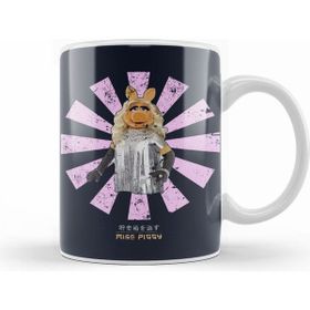 Humuts Miss Piggy Retro Japanese Muppets Kupa Bardak