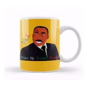 Humuts Mlk Day Make His Dreams Reality Black History Mnth Blm Black Lives Matter Kupa Bardak