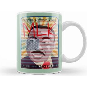 Humuts Mlk Make His Dreams Reality Black History Month Blm Black Lives Matter Kupa Bardak