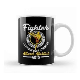 Humuts Mma Fighter Technique Over Strength Tasse Designed And Sold By Mixed Martial Arts Fighter Technique Over Strength Kupa Bardak