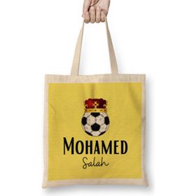Humuts Mohamed Salah Artwork Bez Kadın Günlük Çanta