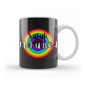 Humuts Mohamed Salah Merch Beyaz Porselen Kupa Bardak