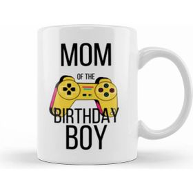 Humuts Mom Of The Birthday Boy Video Gamer Kupa Bardak