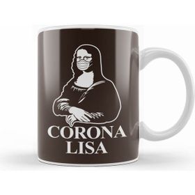 Humuts Mona Lisa Virus Pun Kupa Bardak