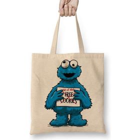 Humuts Monster Cookies Kurabiye Canavarı Bez Kadın Günlük Çanta