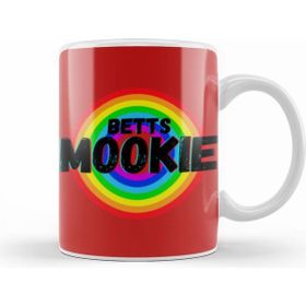 Humuts Mookie Betts Carton Art Baseball Gifts Vintage Retro Rainbow For Boys And Dad Kupa Bardak