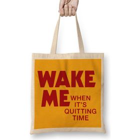 Humuts Moon Wake Me Up When Its Quitting Time Bez Kadın Günlük Çanta