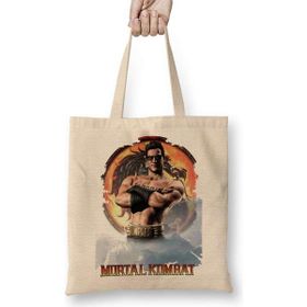 Humuts Mortal Kombat Jonny Cage Game Bez Kadın Günlük Çanta