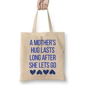 Humuts Mothers Day 2021 Mother's Day Mommy 2021 Bez Uzun Saplı Açık Bej Rengi Çanta