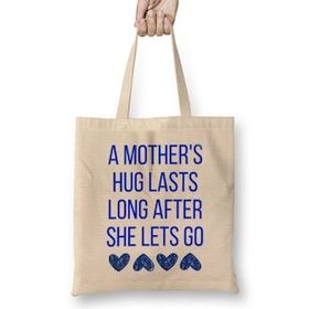 Humuts Mothers Day 2021 Mother's Day Mommy 2021 Bez Uzun Saplı Açık Bej Rengi Çanta