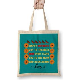 Humuts Mothers Day Gift Ideas Sayings Quotes For Mom 2021 Bez Uzun Saplı Açık Bej Rengi Çanta