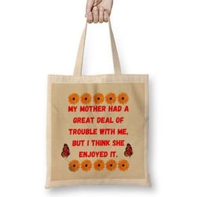 Humuts Mothers Day Gift Ideas Sayings Quotes For Mom 2021 Bez Uzun Saplı Açık Bej Rengi Çanta