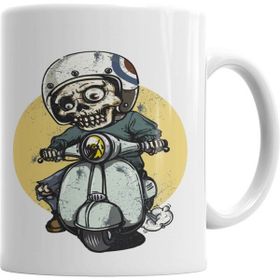 Humuts Motoqueiro Esqueleto Zombie Kupa