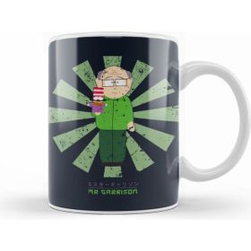 Humuts Mr Garrison Retro Japanese South Park Kupa