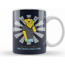 Humuts Mr Peanutbutter Retro Japanese Bojack Horseman Kupa