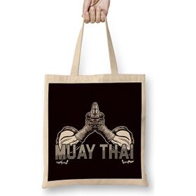 Humuts Muay Thai Sports Fighter Mma Thailand Boxing Martial Arts Bez Çanta