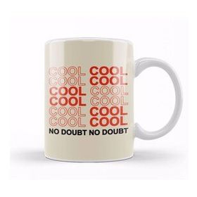 Humuts Mug Cool Cool No Doubt No Doubt Black And Red Kupa