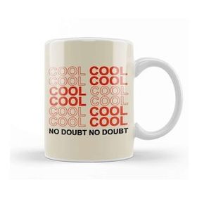 Humuts Mug Cool Cool No Doubt No Doubt Black And Red Kupa