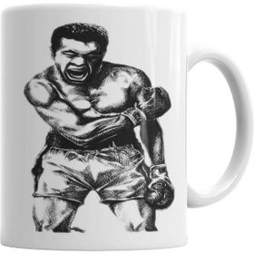 Humuts Muhammed Ali 2 Porselen Beyaz Kupa Bardak