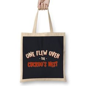 Humuts Must Read Book Covers One Flew Over The Cuckoos Nest Text Bez Çanta