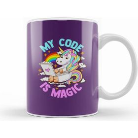 Humuts My Code Is Magic Unicorn Computer Programmer Coder Kupa
