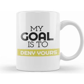 Humuts My Goal Is To Deny Yours Soccer Goalie Kupa Bardak