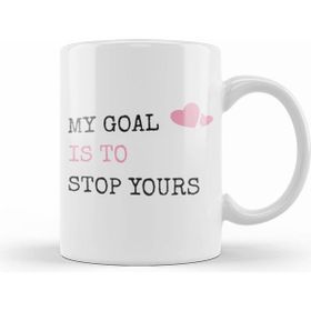 Humuts My Goal Is To Stop Yours Goalie Defender Kupa Bardak